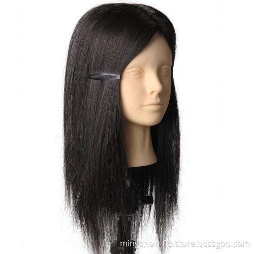 No Makeup Female Hair Head Training Mannequins For Hairdressing Practise Hairstyle Head Manikin Dummy Dolls